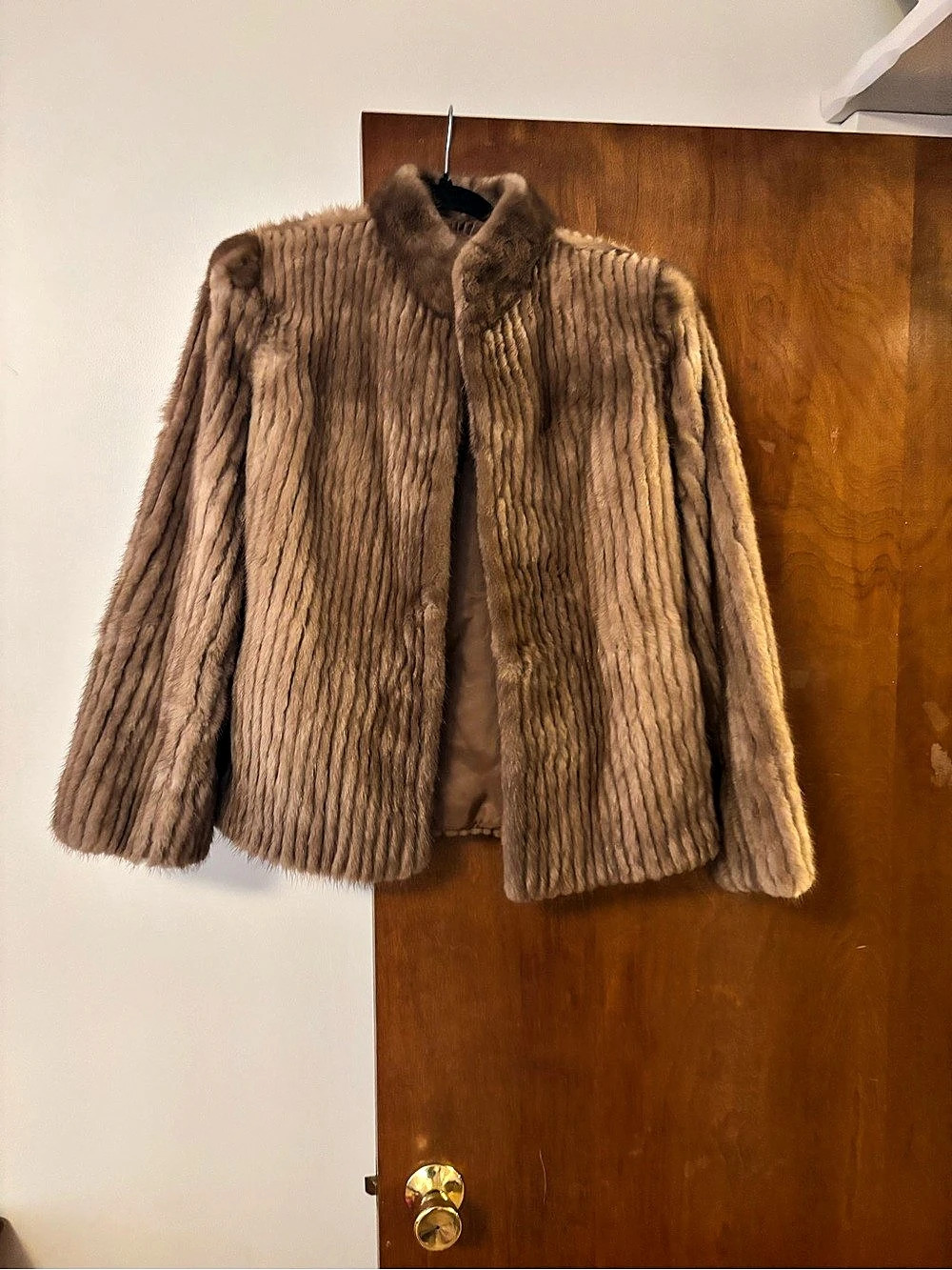 Saga Mink Vintage Saga Mink Fur Jacket Vintage Fur Jacket Brown Size Medium